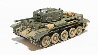 British Cromwell Tank, Mk.lV Cruiser Tank - "Taureg 11",11th Armoured Division, British Army