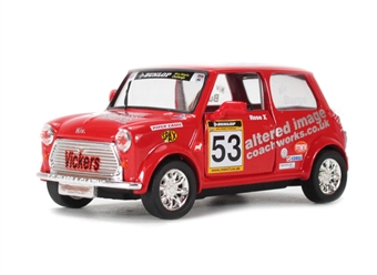 Mini Miglia Racing - Niven Burge (Corgi Mini Miglia Car 2010)