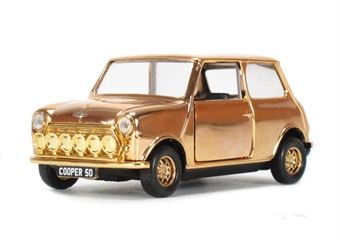 Gold Plated Mini Cooper