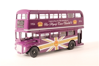 The 90th Birthday of HM Queen Elizabeth II GÇô Commemorative Die-Cast Souvenir Classic Routemaster