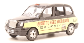 London taxi - "I want to hold your hand"