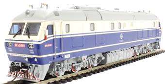 DF11 Artery Quasi High Speed Passenger Diesel Locomotive #0448 Jinan