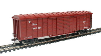 P64A box car 3413451 in red