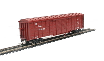Chinese P64A box car in brown