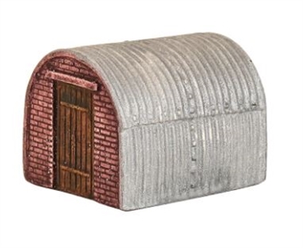 Anderson Shelter (corrugated iron shed) brick ends