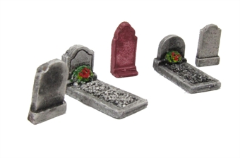 Gravestones - pack of 5