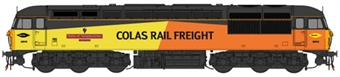 Class 56 56049 'Robin of Templecombe' in Colas Rail Freight yellow, orange & black - Digital Fitted