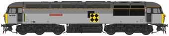 Class 56 56074 'Kellingley Colliery' in Railfreight Coal Sector triple grey