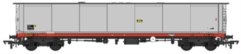 102 ton TEA bogie tank wagon in unbranded grey