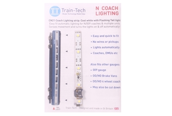 Automatic Coach Lighting - Cool White/Flashing Tail