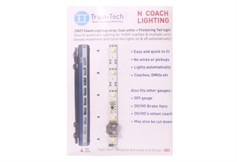 Automatic Coach Lighting - Cool White/Flickering Tail