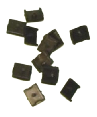 Conversion clips (for Dapol couplings) x 40 parts for use with RET4 clips and COUP4 couplings