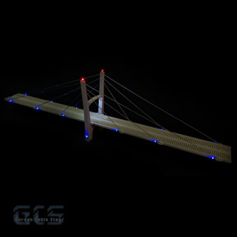 30" Two Lane Suspension Bridge