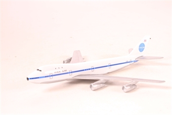Boeing B747-121 Pan American World Airways N753PA 1970s colours 100 Years of Flight series with stand
