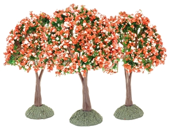 Spring blossom trees - pack of 3
