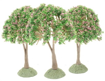 Summer orchard trees - pack of 3