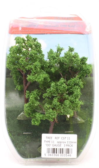 Trees - type 11 - 110mm - pack of three