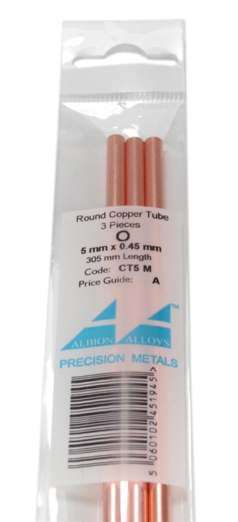 5mm Copper Tube 