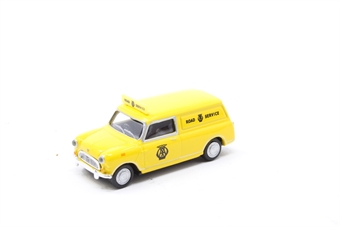 1/72 Scale Mini Panel Van (Yellow - Road Service Livery)