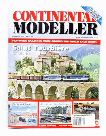 Continental Modeller magazine - December 2018 - with free kit (assorted)