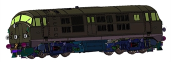 Class 21/29 diesel locomotive - now being produced as 4D-025-001