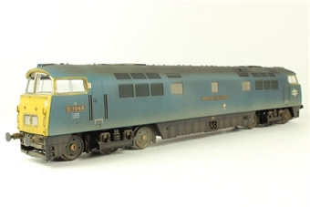 Class 52 Co-Co 'Western' D1068 'Western Reliance' in weathered BR blue - Limited Edition for Kernow Model Rail Centre