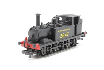 Class A1X Terrier 0-6-0 2647 in SR plain black - Limited Edition