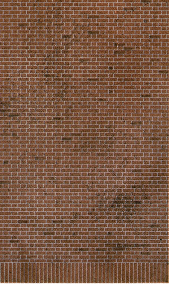 Building papers - red brick