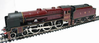 Royal Scot Class 4-6-0 6127 "Old Contemptibles" in LMS Maroon