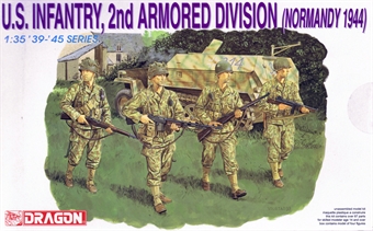 US Infantry 2nd Armoured Division with 4 infantry and equipment