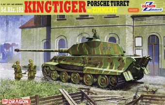 PzKpfw VI B Tiger II King Tiger with Porsche turrett and Zimmerit