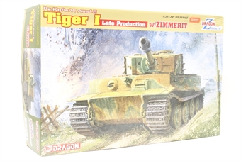 Pz.Kpfw.VI Ausf.E Tiger I Late Production with Zimmerit
