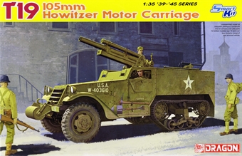 T19 105mm Howitzer motor carriage half track (Smart Kit)
