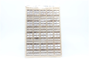 20 laser-cut pallets