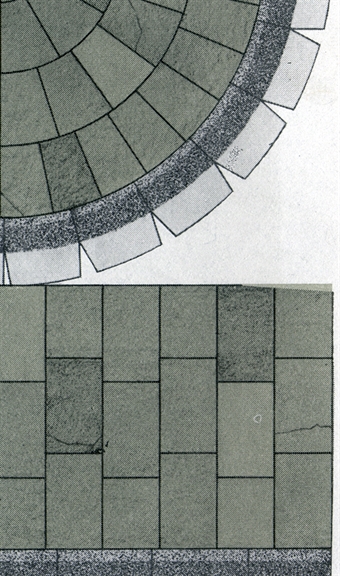 Building papers - Grey Paving Stones