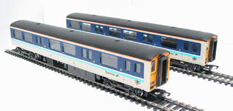 Class 150 sprinter 2 car DMU in original Provincial grey/blue livery