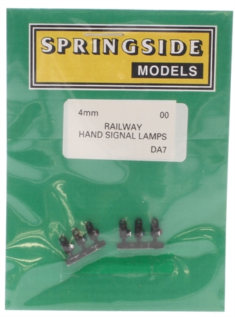 Railway hand signal lamps - pack of 6