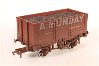 7-Plank Wagon - 'A. Munday' (Weathered) - Special Edition of 150 for Gaugemaster