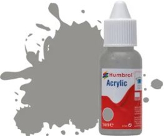 No. 126 US Medium Grey Matt - Acrylic - 14ml