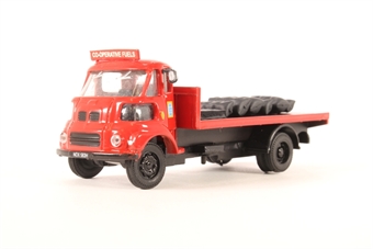Leyland FG flatbed "Co-Operative Fuels" - with coal and coke loads