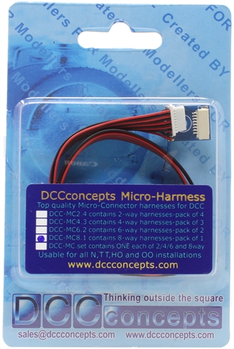 Micro Harness with eight way connectors
