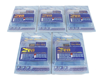 ZEN 6-pin Direct 2-function 1.1A Decoder with Stay Alive (13.5x8.5x3mm) (5 Pack)