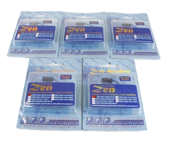 ZEN Nano 8-pin Direct 4-function 1.1A Decoder with Stay Alive (15x7x5mm) (5 Pack)