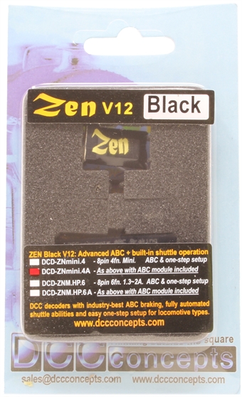 Zen Black - 8 pin micro 4 function digital decoder with ABC module