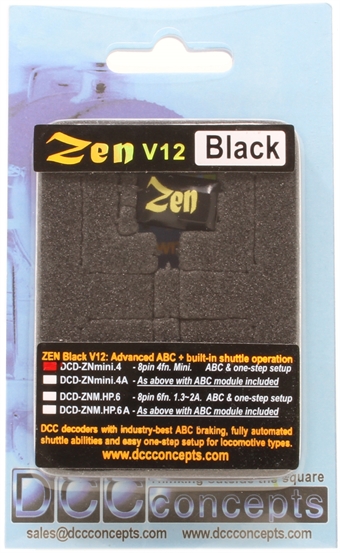 Zen Black - 8 pin micro 4 function digital decoder