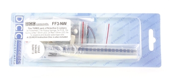 Flickerfree N LED Pure White x 3