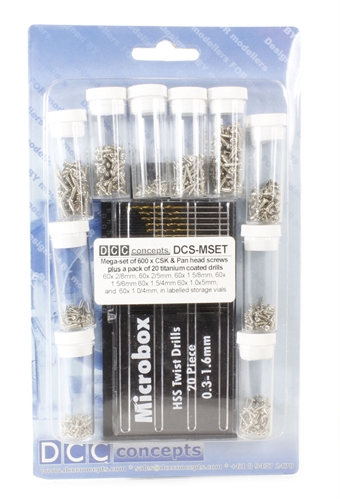 Screw & drill mega set