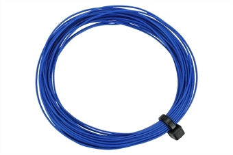 Stranded fine decoder wire - blue - 6 metres