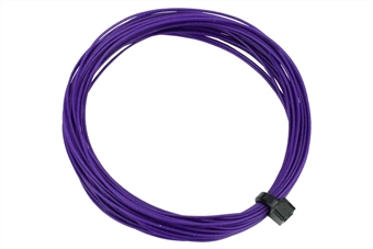 Stranded fine decoder wire - purple - 6 metres