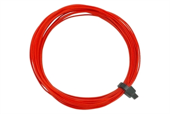 Stranded fine decoder wire - red - 6 metres